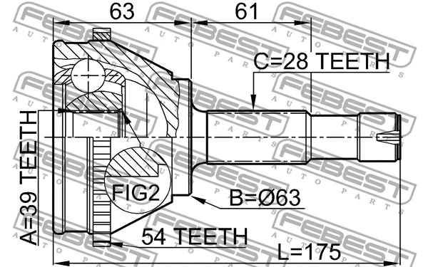 Joint Kit, drive shaft