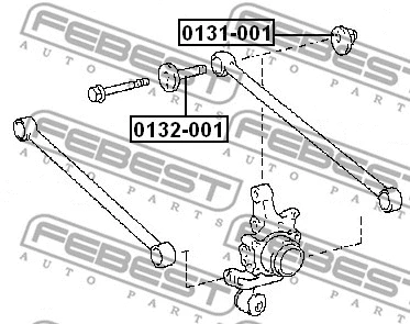 Caster Shim, axle beam