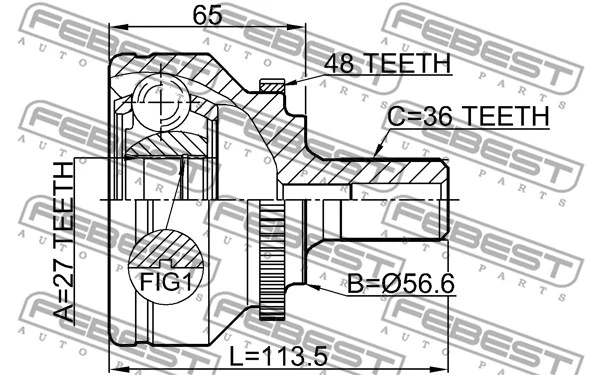 Joint Kit, drive shaft