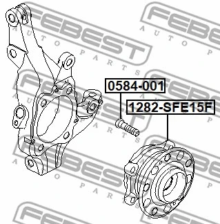 Wheel Hub (1282-SFE15F)