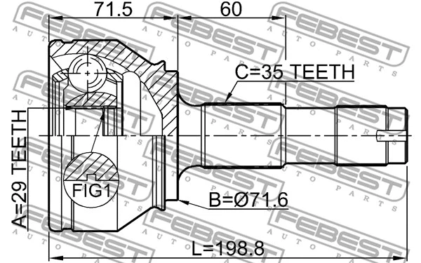 Joint Kit, drive shaft