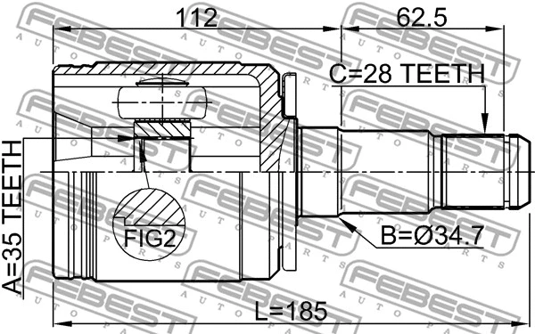 Joint Kit, drive shaft