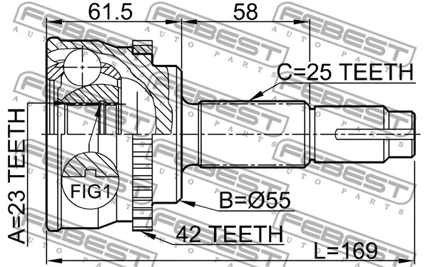 Joint Kit, drive shaft