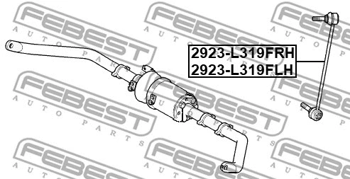 Link/Coupling Rod, stabiliser bar