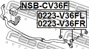 Link/Coupling Rod, stabiliser bar