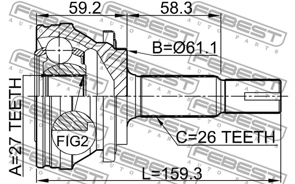 Joint Kit, drive shaft
