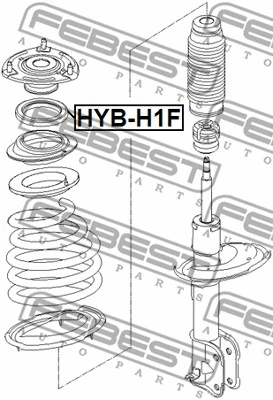 Rolling Bearing, suspension strut support mount