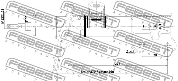Shock Absorber (12110-015FL)