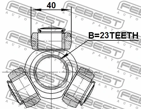 Spider Assembly, drive shaft