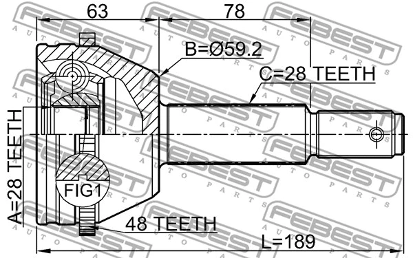Joint Kit, drive shaft