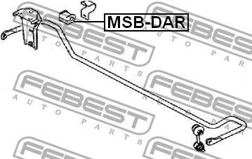 Mounting, stabiliser bar