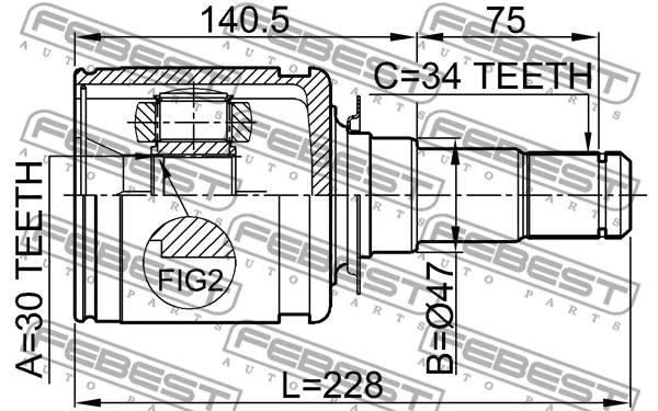 Joint Kit, drive shaft