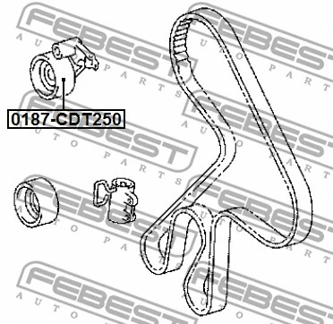 Tensioner Pulley, timing belt