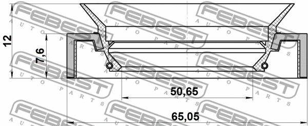 Seal Ring, wheel hub