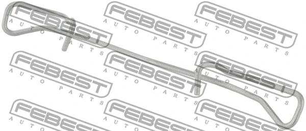 Spring, disc brake pad