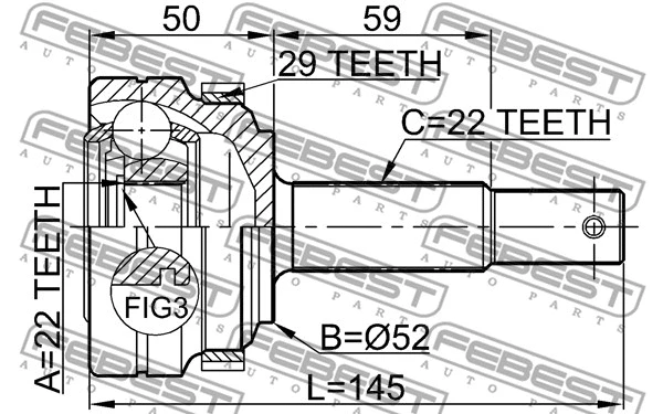 Joint Kit, drive shaft