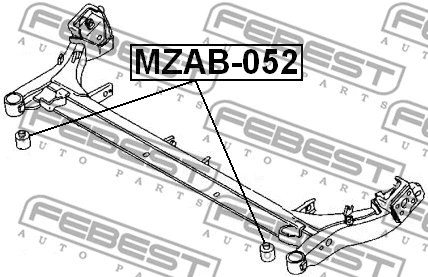 Bushing, axle beam