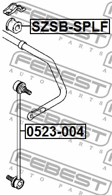 Mounting, stabiliser bar
