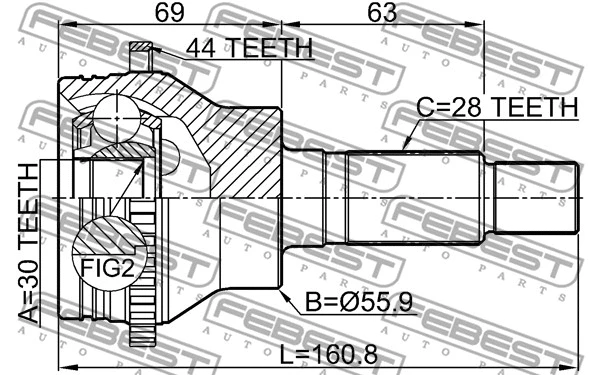 Joint Kit, drive shaft