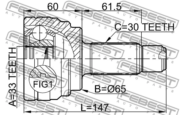Joint Kit, drive shaft