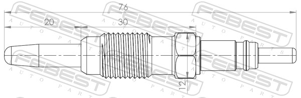 Glow Plug (28642-005)