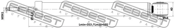 Shock Absorber (24110-007R)