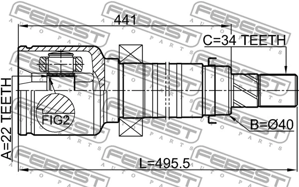 Joint Kit, drive shaft