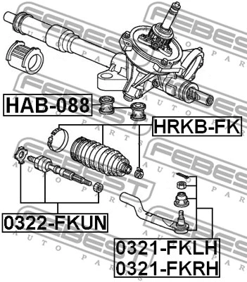Mounting, steering gear