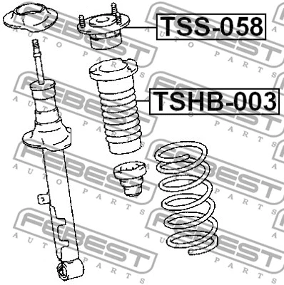 Suspension Strut Support Mount