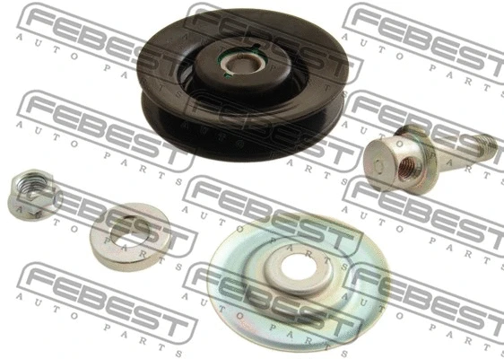 Tensioner Pulley, V-ribbed belt (0187-KR42)