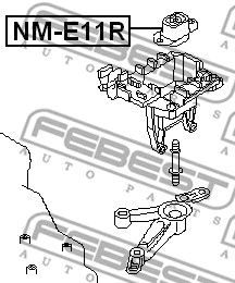 Mounting, engine