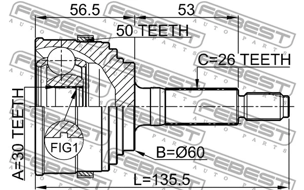 Joint Kit, drive shaft