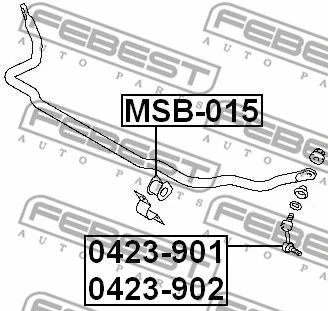 Link/Coupling Rod, stabiliser bar