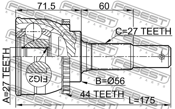 Joint Kit, drive shaft