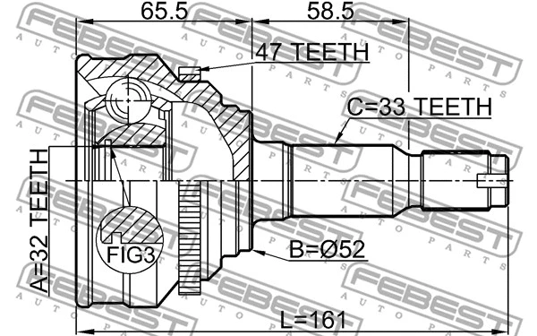 Joint Kit, drive shaft
