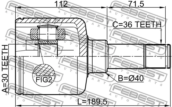 Joint Kit, drive shaft