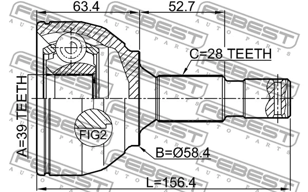 Joint Kit, drive shaft