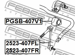 Link/Coupling Rod, stabiliser bar