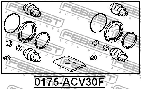 Repair Kit, brake caliper