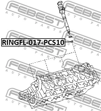 Seal Ring Set, injection valve