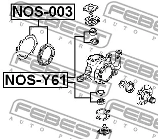 Repair Kit, steering knuckle