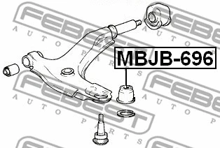 Repair kit, supporting/ball joint