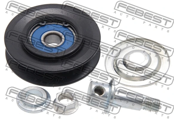 Tensioner Pulley, V-ribbed belt (0187-FZJ80)