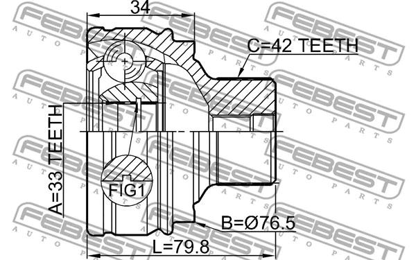Joint Kit, drive shaft
