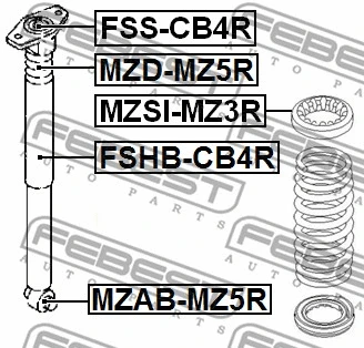 Rubber Buffer, suspension