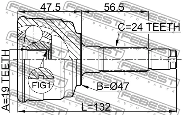 Joint Kit, drive shaft