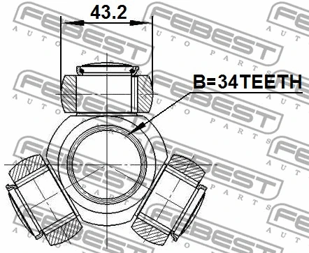 Spider Assembly, drive shaft