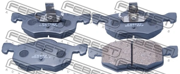 Brake Pad Set, disc brake (0501-EPF)