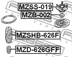 Suspension Strut Support Mount
