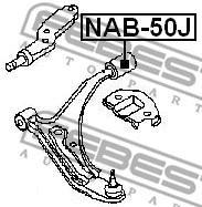 Mounting, control/trailing arm